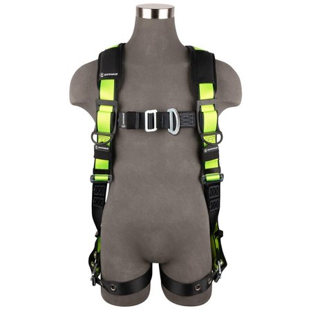 SAFEWAZE PRO Full Body Harness: 1D, MB Chest, FD, TB Legs, XS FS185-FD-XS